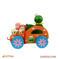 buy wooden push and pull frog toy