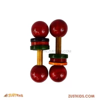 buy Dumbbell Wooden Rattle Toy online Mumbai Chennai Calcutta Bangalore Delhi