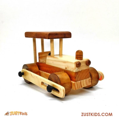 buy good Pine Wood Road Roller Toy online cheap