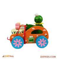 buy wooden push and pull frog toy