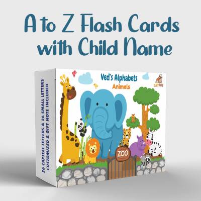 customized flashcards gifts for kid aged 0 to 4 years